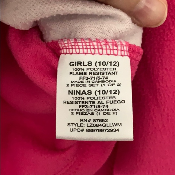 LOL Surprise Girls 2 piece Pajamas Size 10/12 - Picture 3 of 6